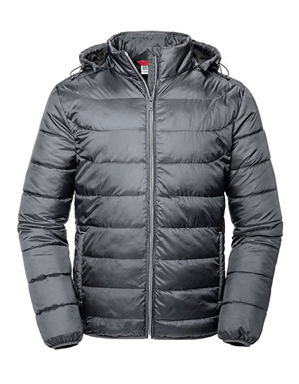 Russell - Hooded Nano Jacket - Iron Grey