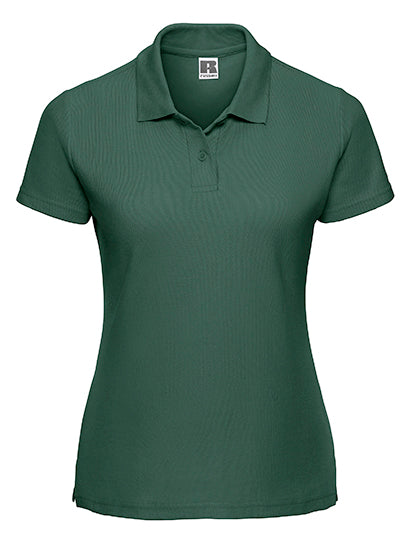 Russel - Classic Polo Katoen Dames - Bottle Green