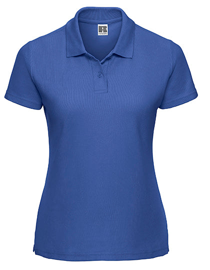 Russel - Classic Polo Katoen Dames - Bright Royal