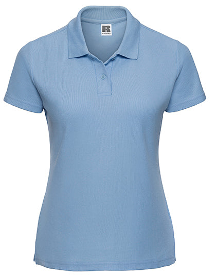 Russel - Classic Polo Katoen Dames - Sky