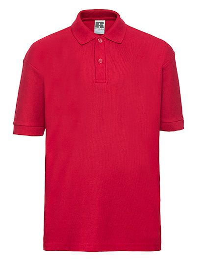 Russell - Classic Polycotton Kinder Polo - Classic Red