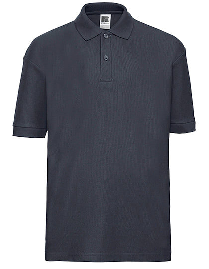 Russell - Classic Polycotton Kinder Polo - French Navy