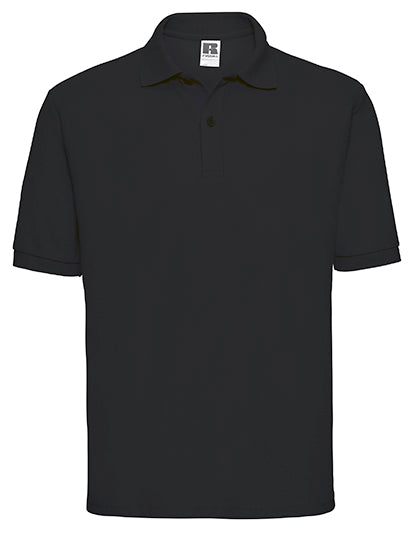 Russell - Men's Classic Polycotton Polo - Black XS (uitverkoop)