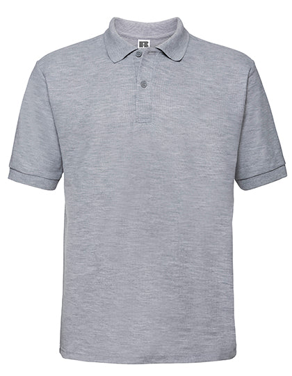 Russell - Classic Polycotton Polo - Light Oxford (Heathe