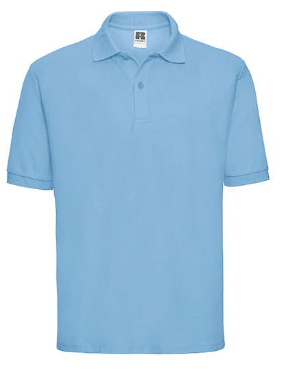 Russell - Classic Polycotton Polo - Sky