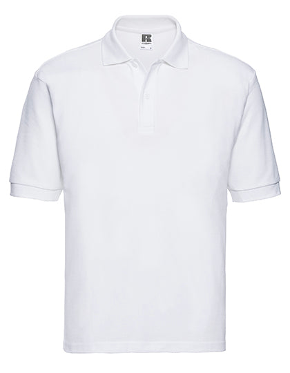 Russell - Classic Polycotton Polo - White