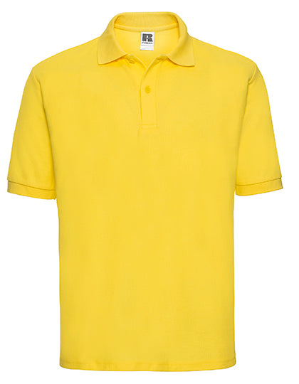 Russell - Classic Polycotton Polo - Yellow