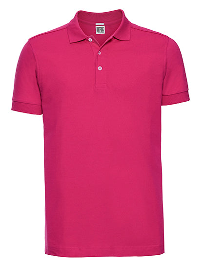 Russell - Fitted Stretch Polo - Fuchsia
