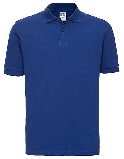 Russel - Classic Polo Katoen - Bright Royal