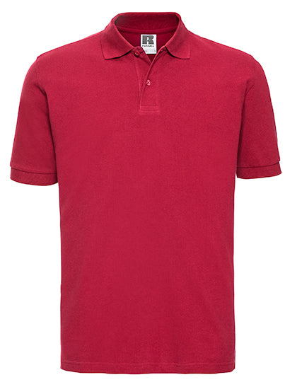 Russel - Classic Polo Katoen - Classic Red