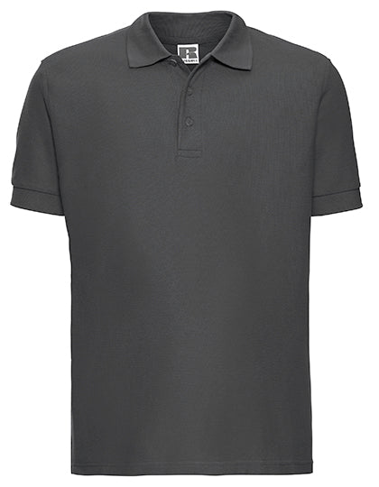Russell - Ultimate Cotton Polo - Titanium (Effen)