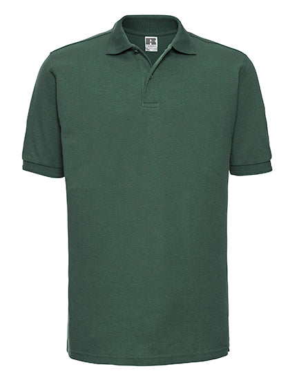 Russell - Hardwearing Polycotton Polo - Bottle Green