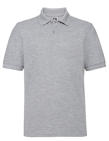 Russell - Hardwearing Polycotton Polo - Light Oxford (Heathe