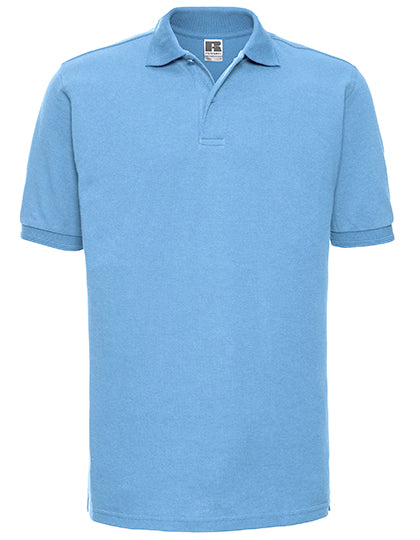 Russell - Hardwearing Polycotton Polo - Sky