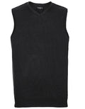 V-Hals Knitted Pullover zonder Mouwen