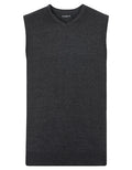 V-Hals Knitted Pullover zonder Mouwen