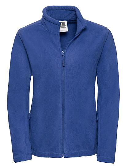 Russell - Full Zip Dames Outdoor Fleece - Bright Royal