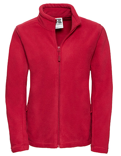 Russell - Full Zip Dames Outdoor Fleece - Classic Red