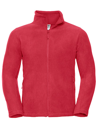 Russell - Full Zip Outdoor Fleece - Classic Red