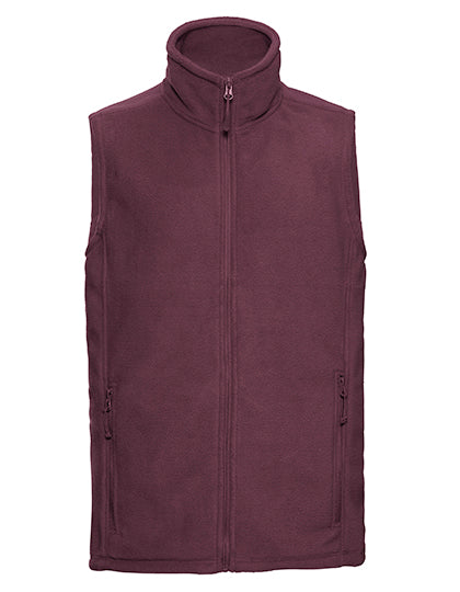 Russell - Men´s Outdoor Fleece Gilet - Burgundy