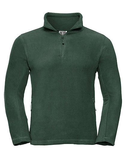 Russell - Quarter Zip Outdoor Fleece - Bottle Green