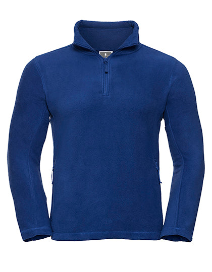 Russell - Quarter Zip Outdoor Fleece - Bright Royal L (uitverkoop)