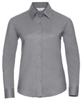 Ladies' Long Sleeve Tailored Oxford Shirt