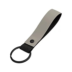 BagBase - Matte PU Sleutelhanger - Clay