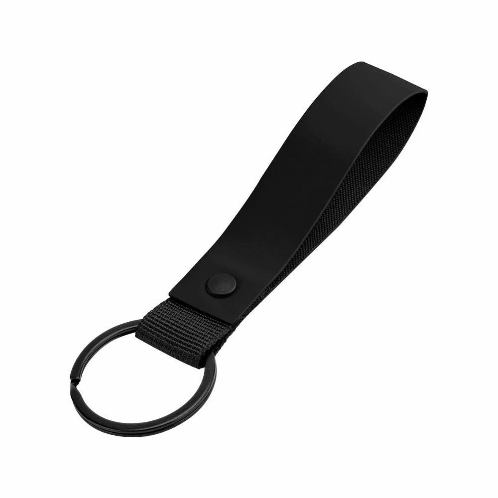 BagBase - Matte PU Sleutelhanger - Black