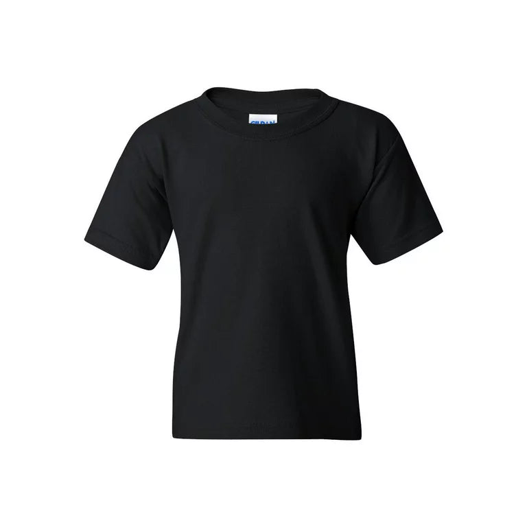Gildan - Softstyle Midweight Kinder T-Shirt - Pitch Black