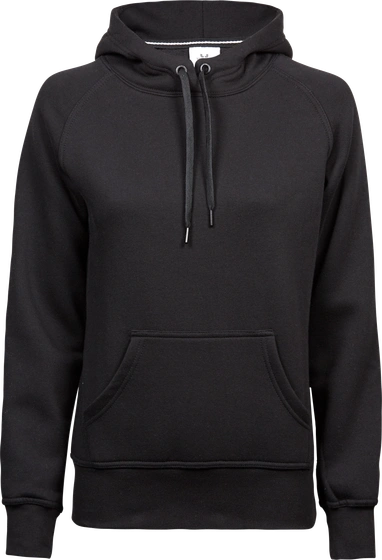 Tee Jays - Hooded Sweatshirt dames - Black