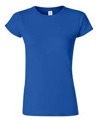 Gildan - Softstyle Midweight Dames T-Shirt - Royal