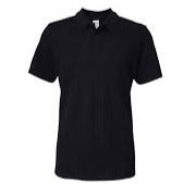 Gildan - Softstyle Piqué Dames Polo - Black