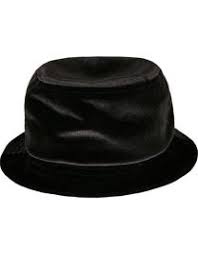 FLEXFIT - Velvet Bucket Hoed - Black