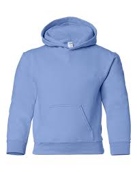 Gildan - Heavy Blend™ Youth Hooded Sweatshirt - Carolina Blue L (164) (uitverkoop)