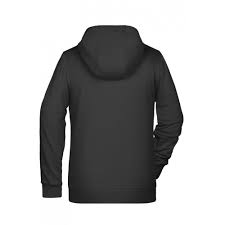 James & Nicholson - Promo Dames Hoodie - Black