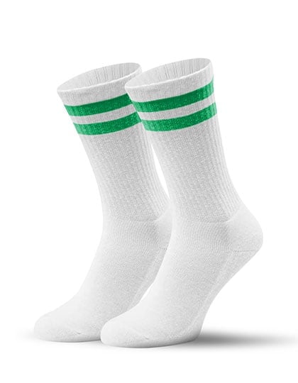 MR. Socks - Tennis Sokken - White/Green
