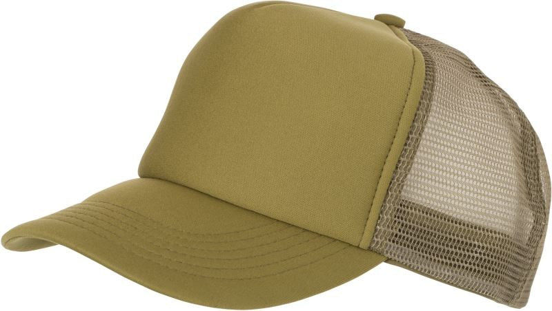 Daiber - 5-Panel Polyester Mesh Pet - Olive