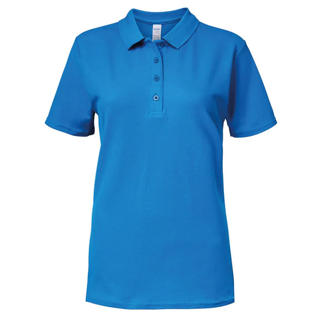 Gildan - Softstyle Piqué Dames Polo - Sapphire