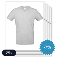 25 stuks B&C BE INSPIRED - T-Shirt #E190