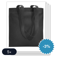 5 stuks SOL´S - Non-Woven Shopping Bag Austin