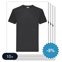 10 stuks Fruit of the Loom - Super Premium T-Shirt