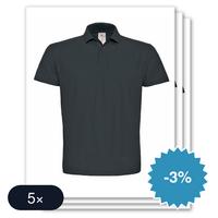 5 stuks B&C - Unisex Polo ID.001