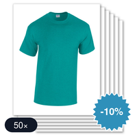 50 stuks Gildan - Heavy Katoen T-Shirt