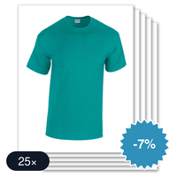 25 stuks Gildan - Heavy Katoen T-Shirt