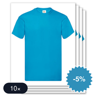 10 stuks Fruit Of The Loom – Original  T-Shirt