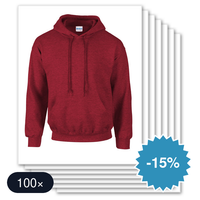 100 stuks Gildan - Heavy blend Hoodie