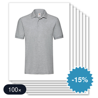 100 stuks Fruit of the Loom - Premium Polo