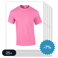 25 stuks Gildan - Ultra Katoen Unisex T-Shirt