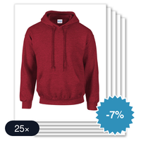 25 stuks Gildan - Heavy blend Hoodie